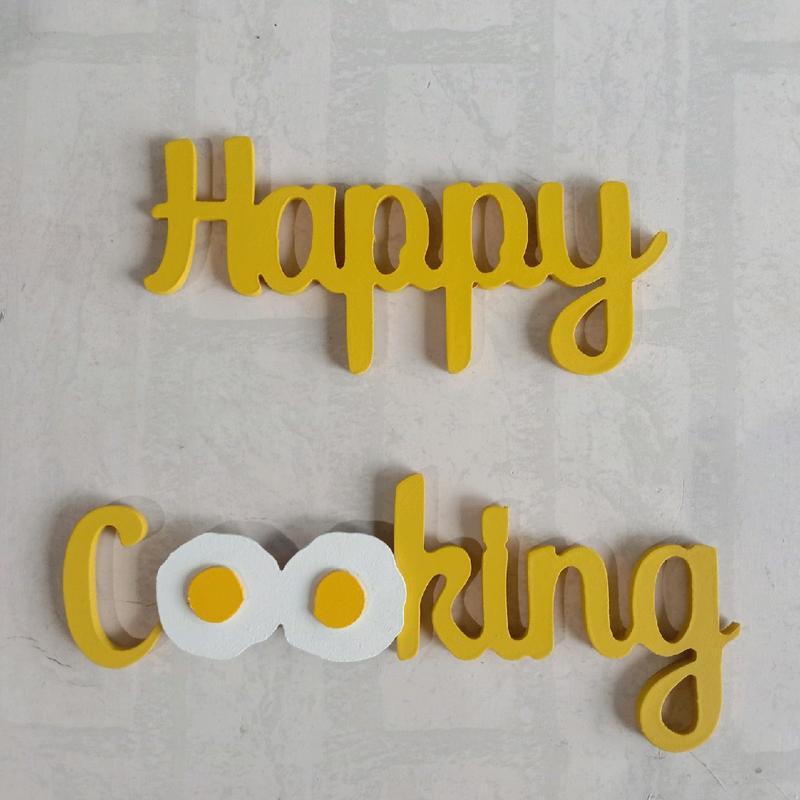 Hiasan dinding Dapur HAPPY COOKING Model Telur - Shop | Tokopedia
