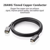 Gambar Kabel DP Male to HDMI Male UGREEN 10202 2M Black dari MARKAS KOMPUTER STORE Kota Administrasi Jakarta Barat 3 Tokopedia