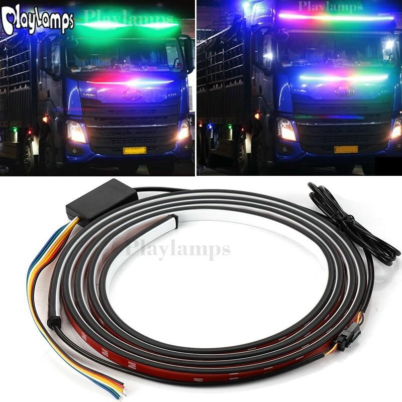 Đèn chớp nóc, dây led nháy đảo 36 kiểu siêu đẹp điện chung 12v, 24v