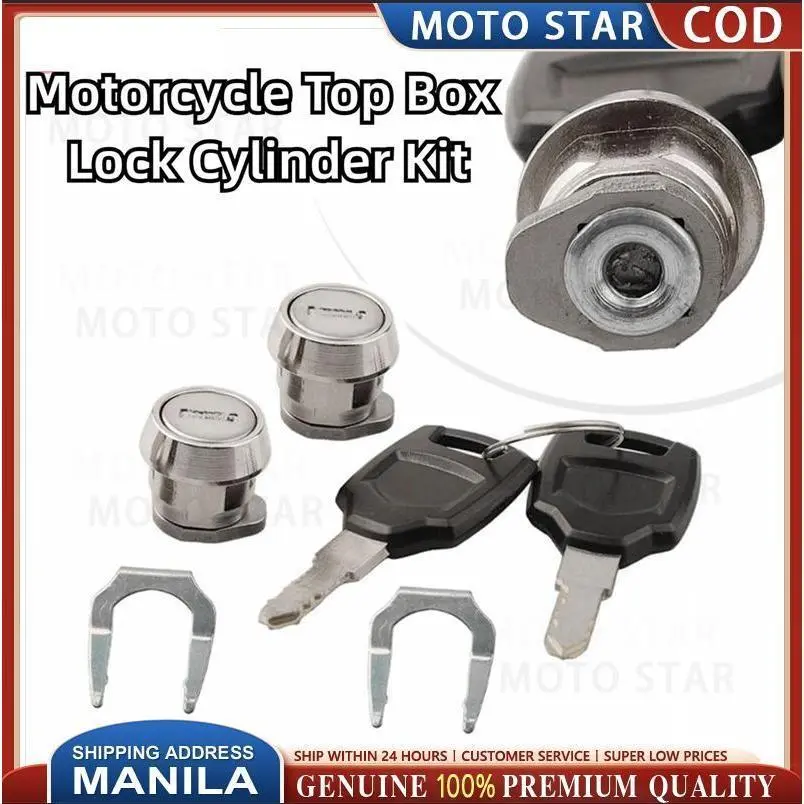 【COD】Next Day Delivery Aluminum Alloy Motorcycle Top Box Lock Cylinder ...