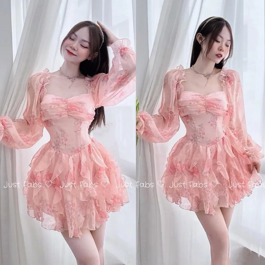 Amara Fairy Dreamy Mini Chiffon Dress