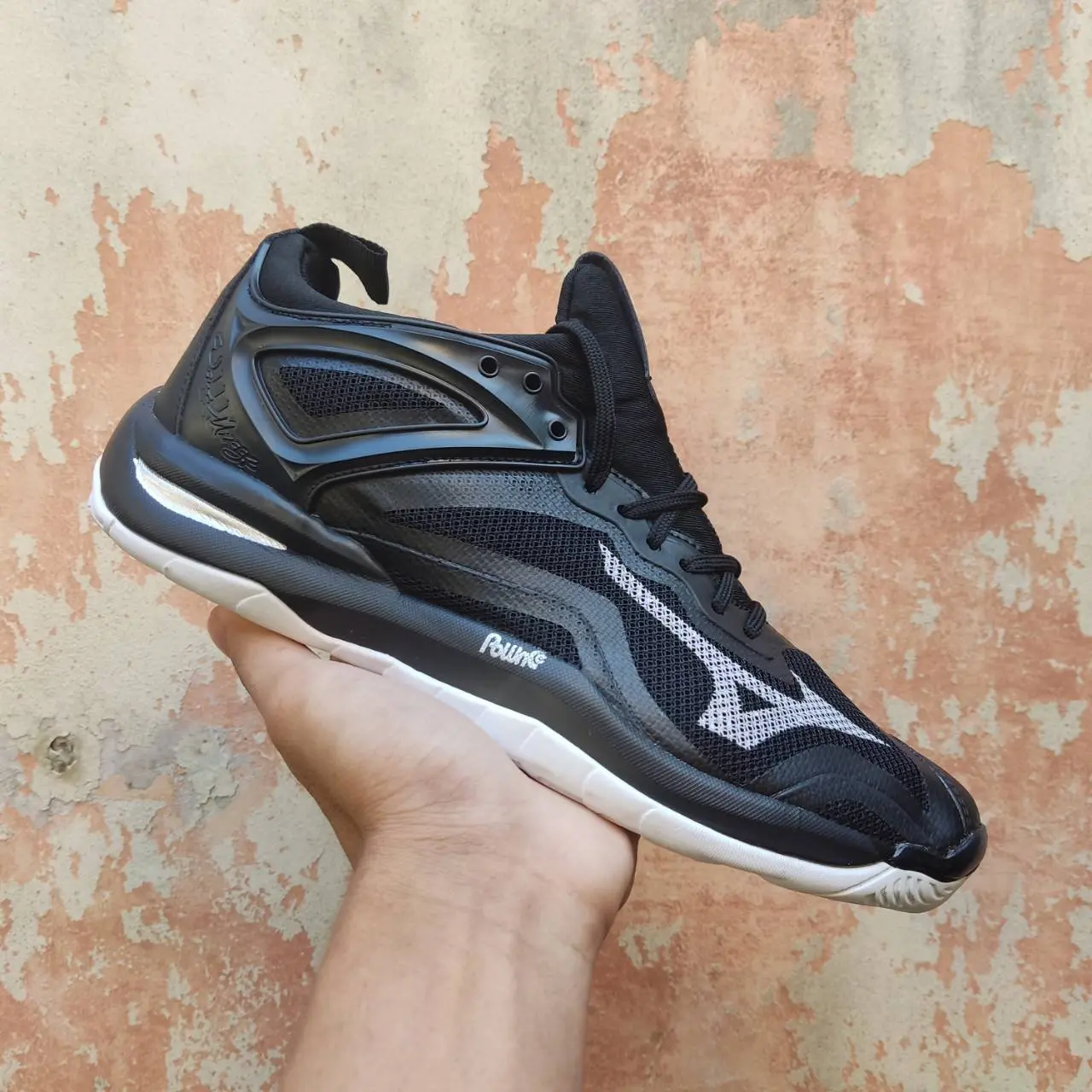 (TIKTOK SHOP) SEPATU VOLI MIZUNO WAVE MIRAGE 3 BLACK PREMIUM VIETNAM IMPORT OLAHRAGA VOLLY PRIA VOLY COWOK VOLLI MURAH VOLLEY SPORT