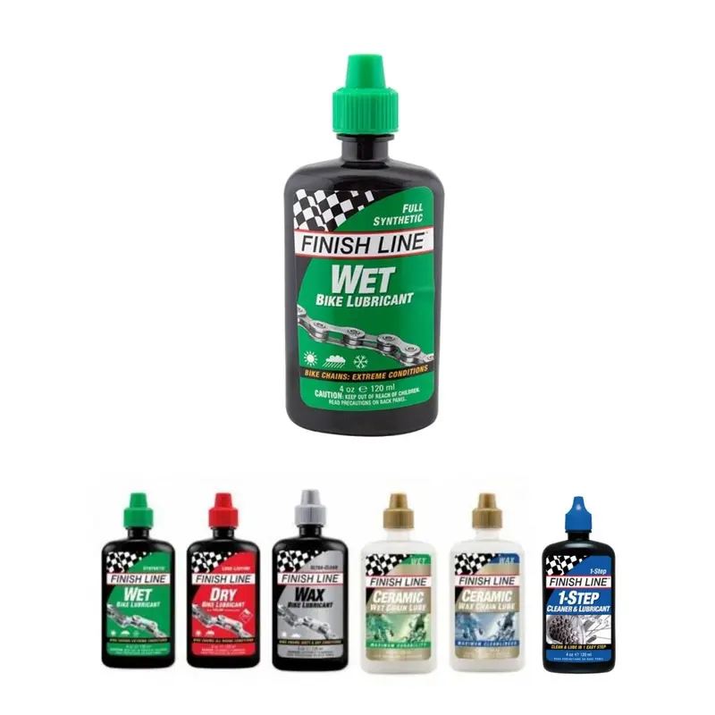 [Bác sĩ Xe Đạp] Dầu Tra Sên/Xích Xe Đạp Finish Line 120Ml(Nhiều Loại) Dành Cho Tất Cả Các Dòng Xe Đạp MTB Touring City Bike Giúp Cải Thiện Bộ Truyền Động Êm Mượt Hơn Với Thành Phần TeFlon, Ceramic, Ít Bám Bụi Cho Thời Tiết Ước Khô, Khắt Nghiệt 0
