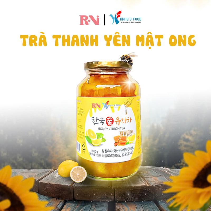  Mật Ong Chanh Hàn Quốc  Trà Thanh Yên  Honey Citron Tea Mật Ong Sâm Hàn Quốc Mật Ong Gừng Hàn Quốc 
