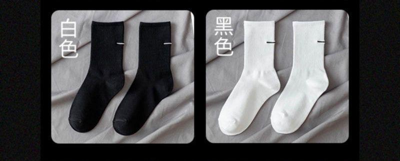 Product Introduction of Tất Dài Cho Nam Và Nữ, Phong Cách Hàn Quốc, Xu Hướng Ins, Dễ Phối Đồ, Màu Trơn Phong Cách Nhật Bản, Thể Thao, Thoáng Khí, Phong Cách Harajuku Đường Phố, Tất Giữa Bắp Chân Cặp Đôi 4