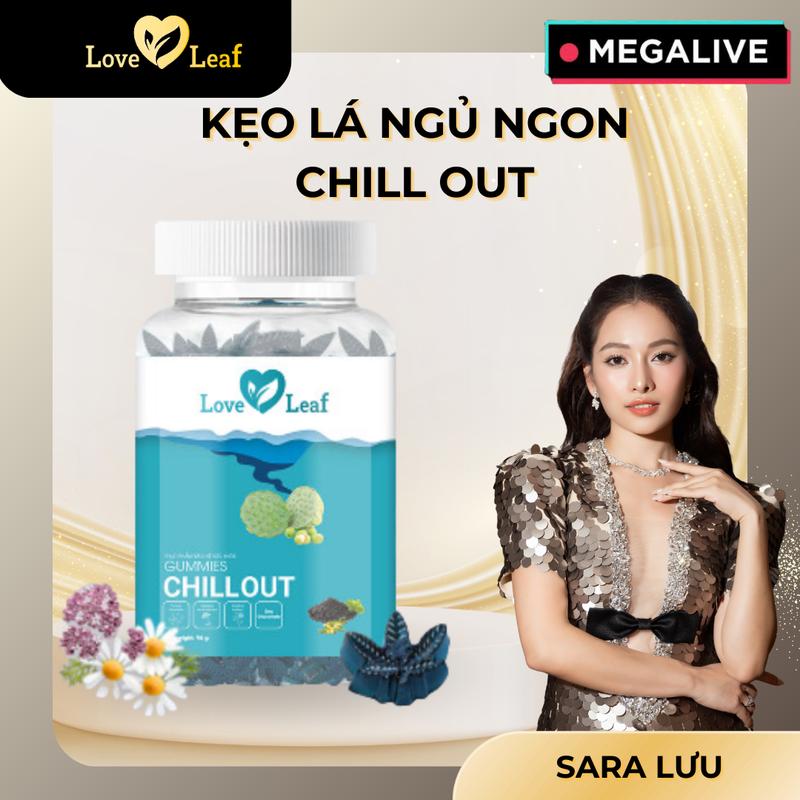 Kẹo Lá Hỗ Trợ Tăng Cường Giấc NGỦ NGON, NGỦ SÂU GIẤC - Hộp 30 viên - Chill Out - Love Leaf