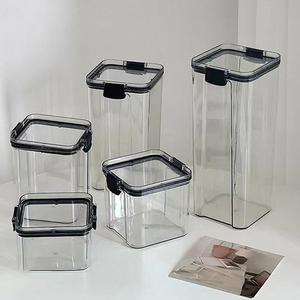 Food Storage Box, 1 Count Food Storage Container with Lid, Food Storage Box for Home Kitchen, Modern Kitchen Accessories, Utensils