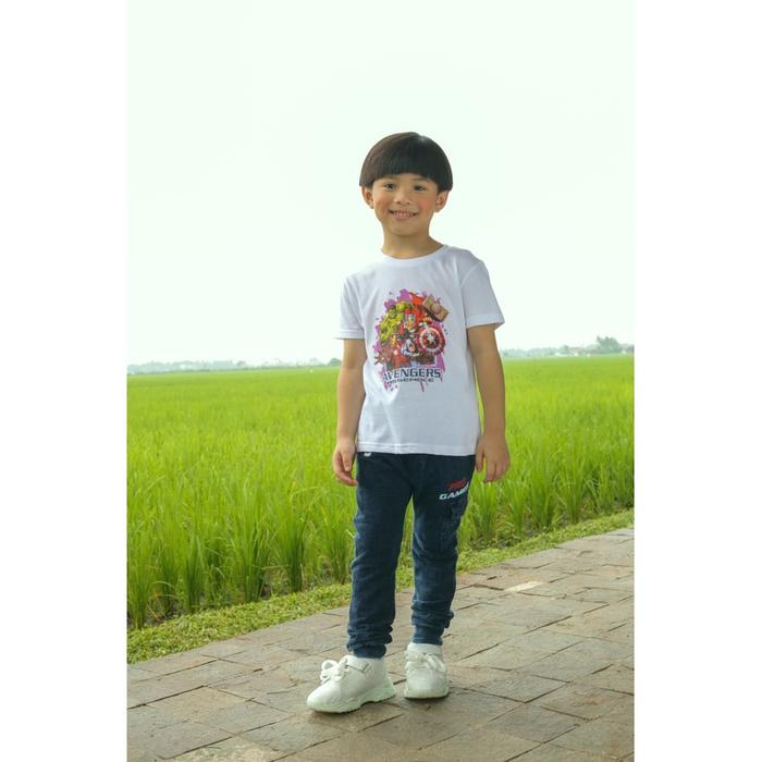 Gambar Little X eight Boy Hoshi Avengers T-Shirt dari LITTLE X EIGHT Kota Administrasi Jakarta Barat 4 Tokopedia
