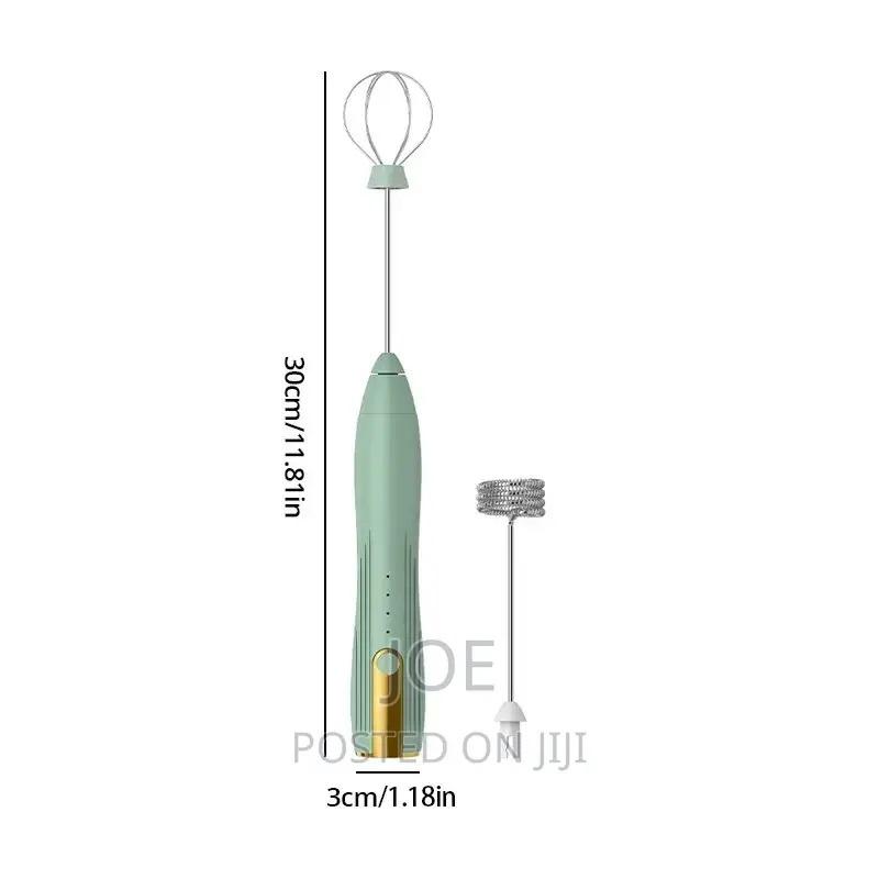 Household Electric Milk Frother, Coffee Frother, Handheld Egg Beater, Wireless Milk Frother 9