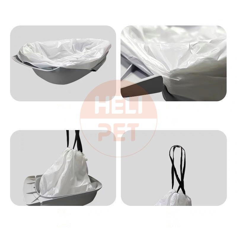 Túi Rác Máy Dọn Phân Mèo Petree x HeLiPet 2025, Máy Vệ Sinh Cho Mèo HeLiPet 2025