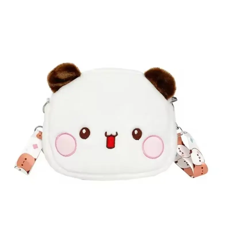 Túi Đeo Chéo Hình Gấu Anime, Phong Cách Kawaii Ví Đựng Đồ Mềm Hoạt Hình, Ví Nhồi Bông Và Bồng Bềnh Dành Cho Phụ Nữ Và Trẻ Em Gái Bag Tote Nhung Chữ Nhật 3