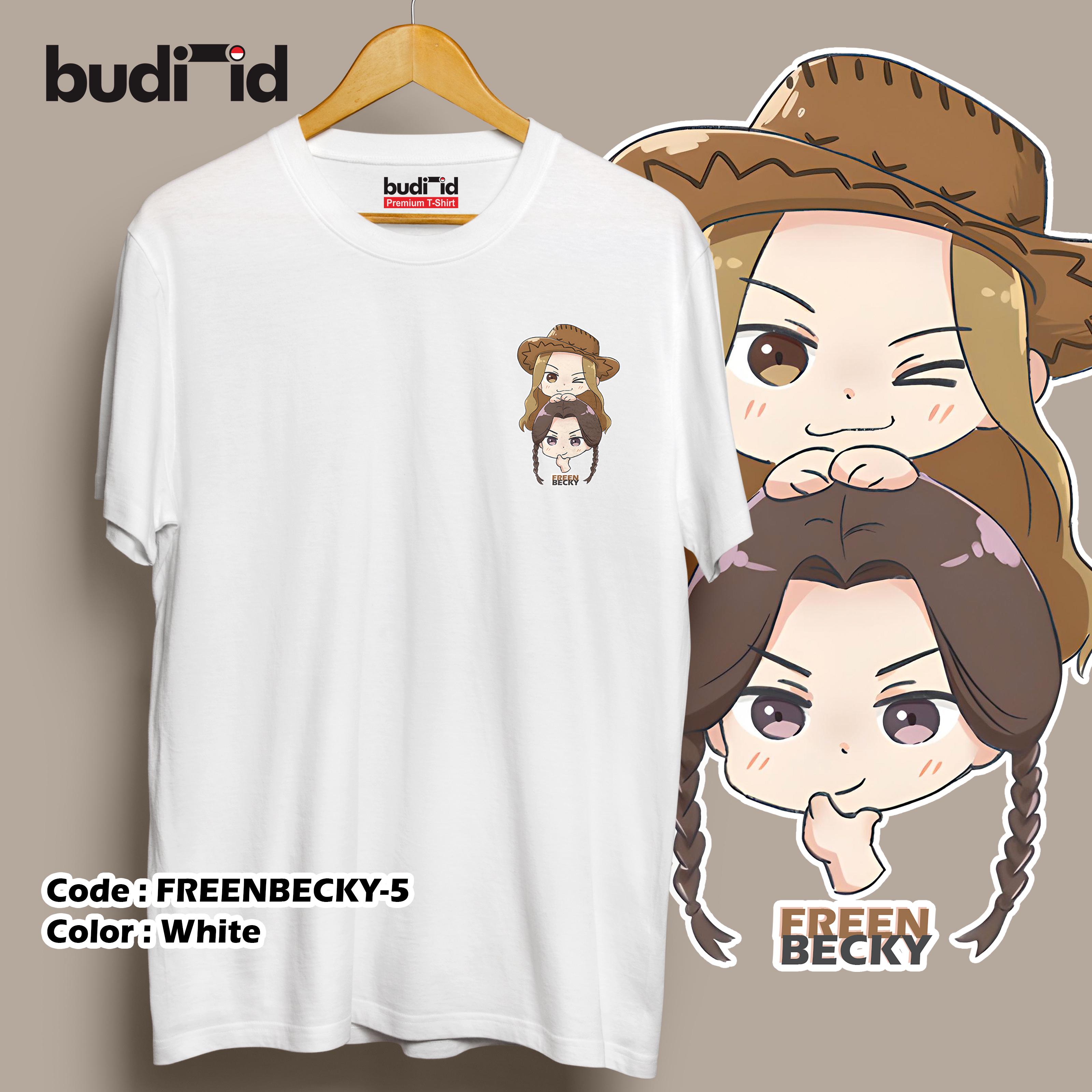 Kaos FREENBECKY Chibi Sarocha Chankimha Becky Armstrong FREENBECK Katun Lengan Pendek