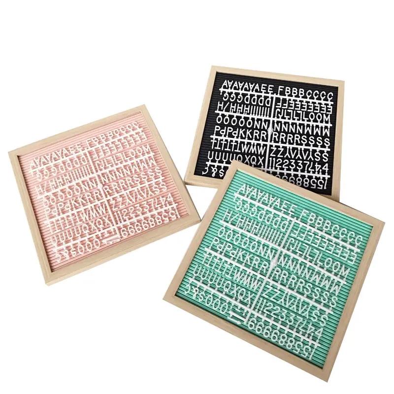 PAPAN  NAMA BAYI LETTER BOARD 30X30 CM (TERMASUK HURUF) HURUF ANGKA BOARD MENU PAPAN PENGUMUMAN 1