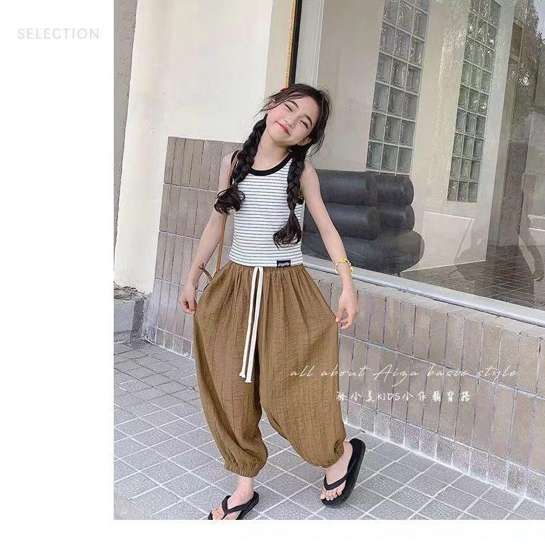 Quần Chống Muỗi, Quần Bé Gái, Quần Baggy Mới, Dành Cho Nữ Và Trẻ Em, Quần Voi, Quần Mùa Hè, 8 Tuổi, Thích Hợp Cho Trẻ Em 7