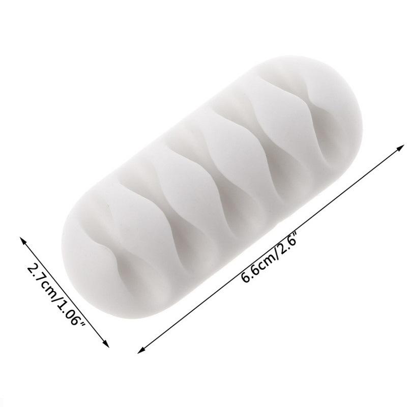 Product Introduction of Dụng Cụ Sắp Xếp Dây Cáp Bằng Silicon, 1 Cái, Giữ Cho Cáp Của Bạn Sắp Xếp Và Không Bị Rối 6