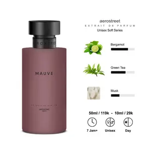 Aerostreet Parfum Soft Mauve Aroma Bergamot Green Tea Musk - Extrait De Parfum PF009 Parfum Pria