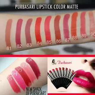 PURBASARI Lipstick Lipstik Color Matte Original 4