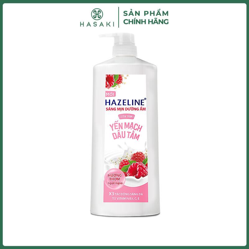 Sữa Tắm Hazeline Yến Mạch & Dâu Tằm Sáng Mịn Dưỡng Ẩm 1kg | HASAKI BEAUTY Dưỡng Body Nữ Làm Đẹp Da