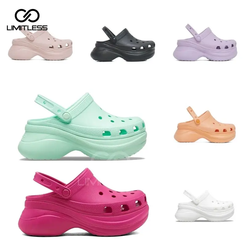 Limitless Sandal Fuji Polos Selop Wanita  Sendal Cewek Slip On Sendal Wanita Wedges Terbaru Kekinian Karet 7