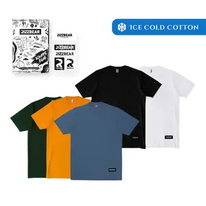 Kaos Polos Terbaru RIZZBEAR Cotton Ice Cold Distro Original Katun 100% Cotton Combed