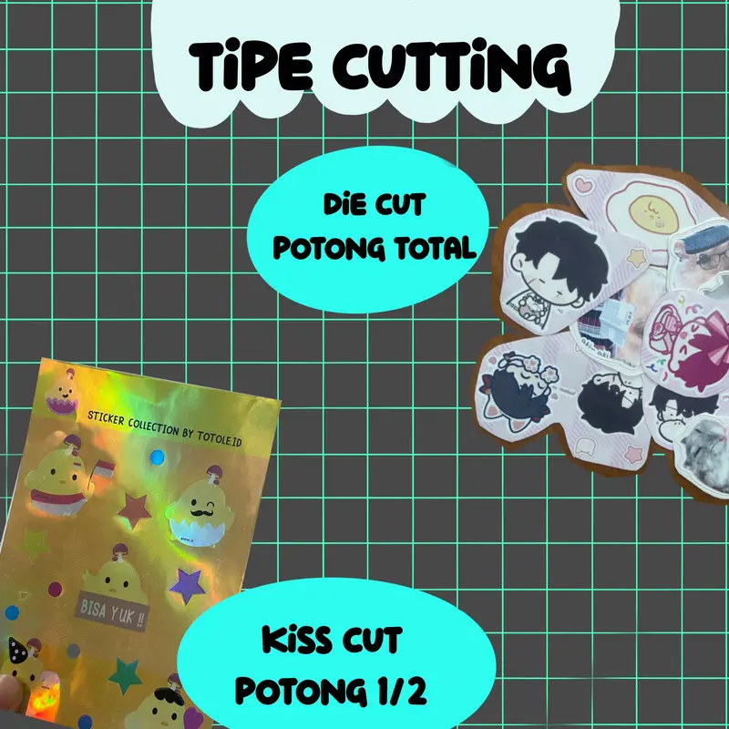 sticker custom / sticker hologram / sticker vynil 2