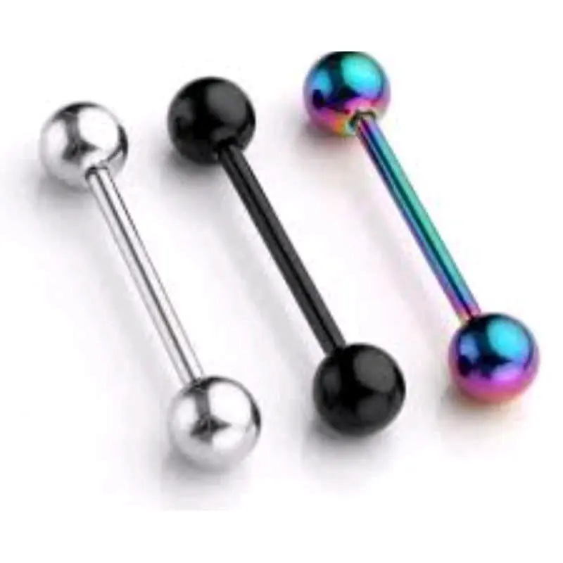 Anting Titanium Barbel Untuk Lidah 2