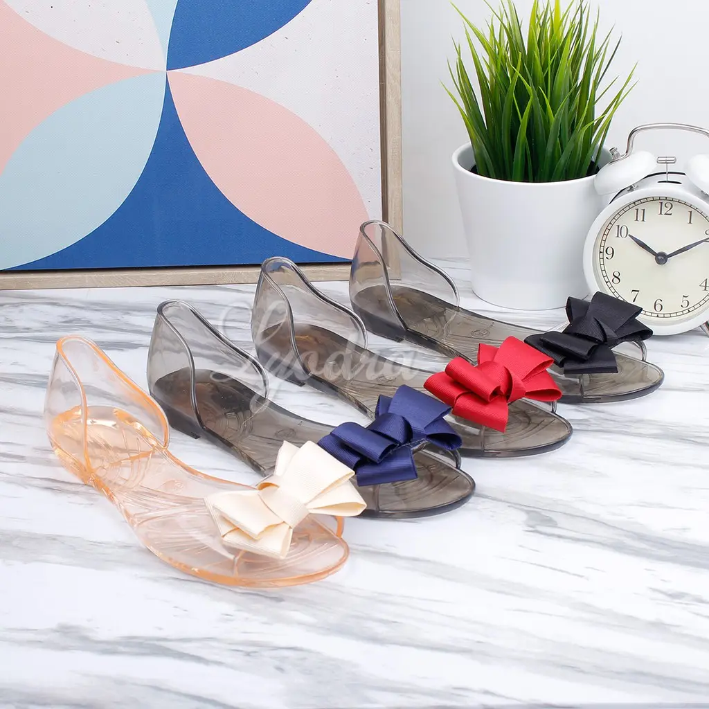 Lyodra Abella Flat Jelly Shoes LDR914 Real Pict