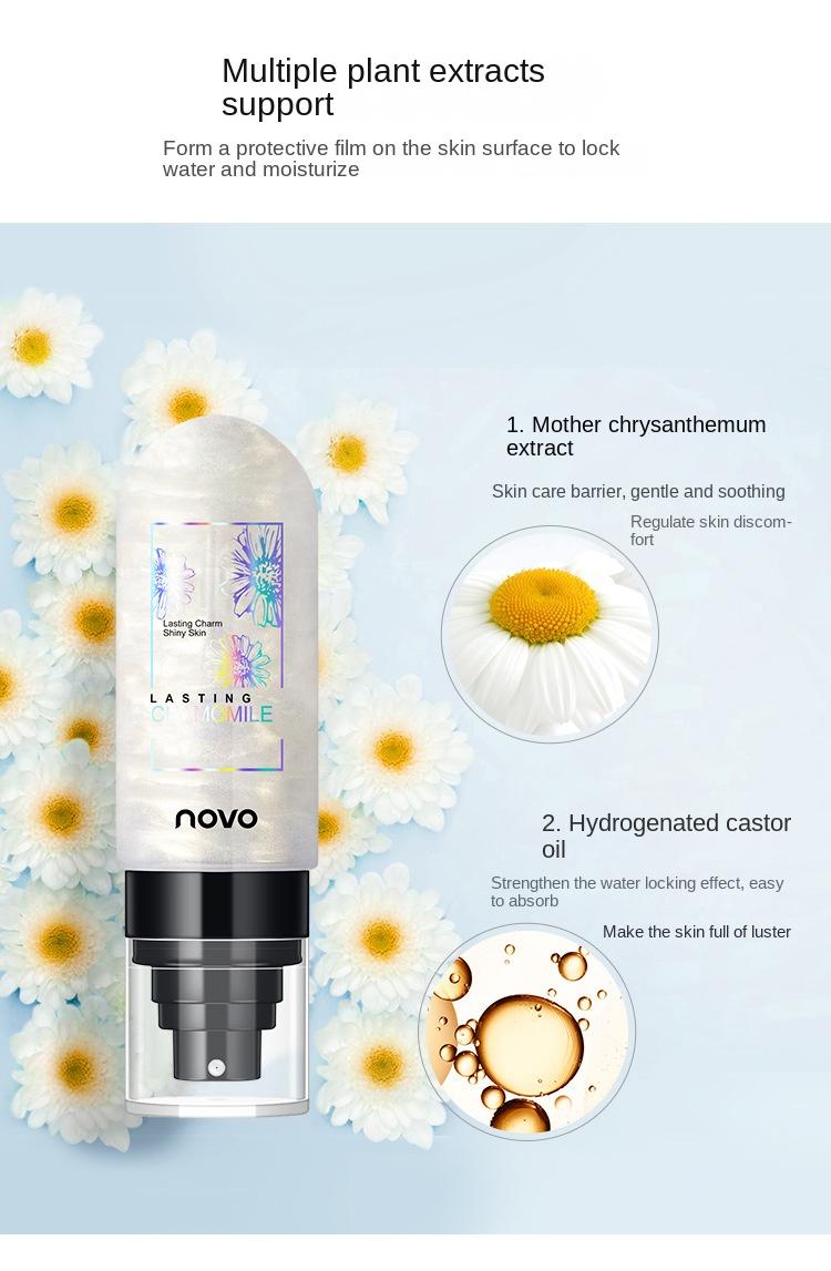 Product Introduction of Chamomile Makeup Spray Hydrating and Moisturizing Light and Quick-drying Film Lasting Waterproof and Sweat-proof 8