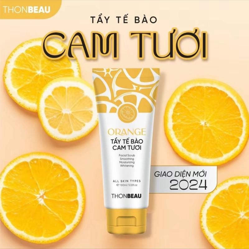 kem Tẩy TẾ BÀO CHẾT CAM TƯƠI -chăm sóc da làm đẹp da 3