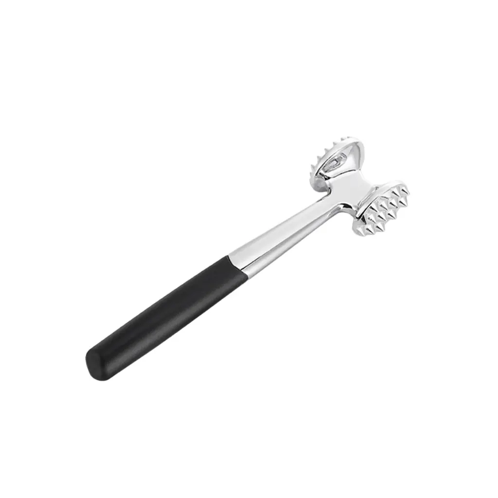 Xiweidi Mirror Polished Meat Pounder Premium Meat Tenderizer Hammer with Non-slip Handle Dual-sided Pounder Tool for Steaks  Fish Heavy Duty Kitchen Gadget for Tenderizing Meat