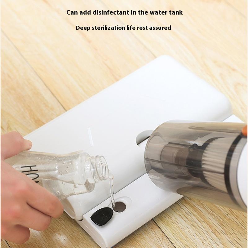 Product Introduction of Household Vacuum Cleaner Handheld Small Rod Large Suction Powerful Vacuum Floor Washer Vacuum Mop Combo broom 3