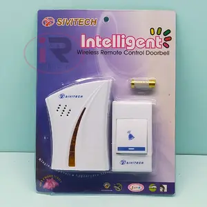 Bell Pintu Wireless Sivitech / Doorbell AC 1 Remote Tanpa Kabel