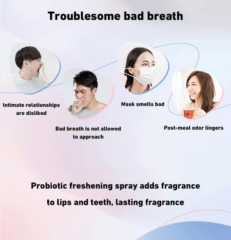 Product Introduction of Xịt Thơm Miệng Khử Mùi Lợi Khuẩn, Hương Vị Dâu Trắng Và Bạc Hà, Xịt Thơm Miệng, Cầm Tay, Lâu Dài, Hương Thơm 13