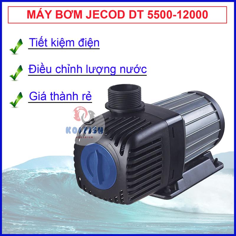 Máy bơm nước hồ cá Koi Jecod DT 8500 - 12000 (êm ái, siêu tiết kiệm điện)