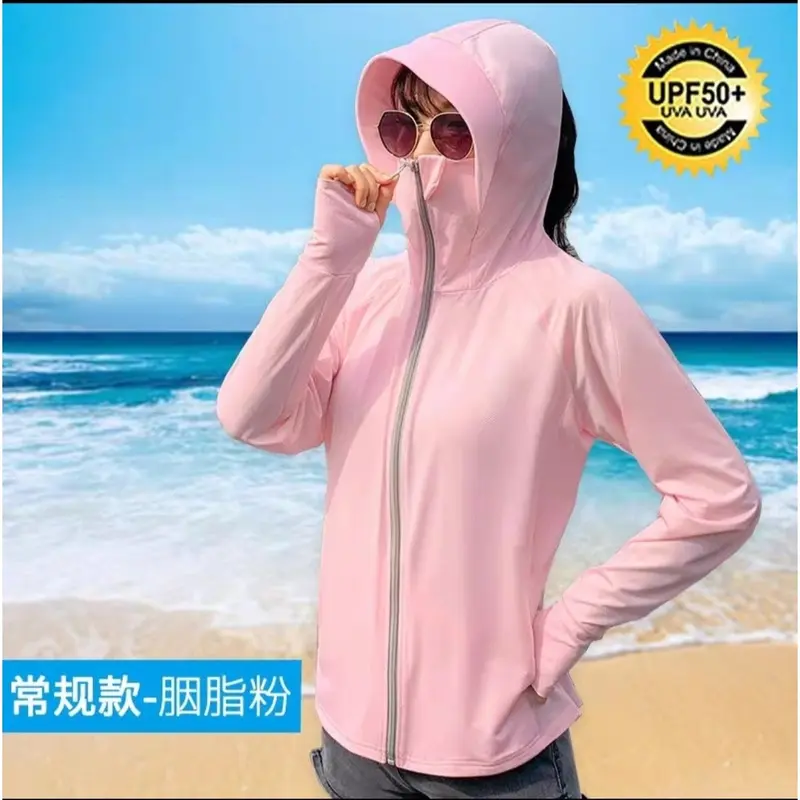 Jaket matahari IMPORT / Hoodie Pelindung UV Anti Air Anti Matahari  JK02 1