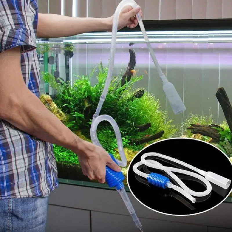 Dụng Cụ Hút Cặn Hồ Cá Đa Năng - Bơm Tay Thay Nước ống  hút  nước  bể  cá