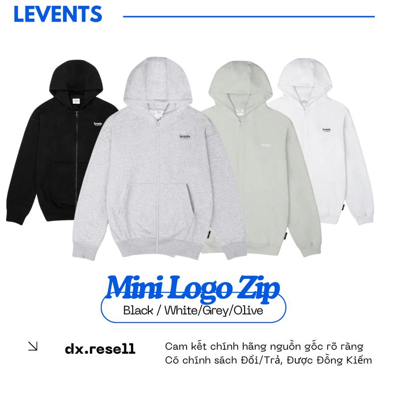 Áo khoác LEVENTS MINI LOGO ZIPPER HOODIE (4 Màu) season 2022