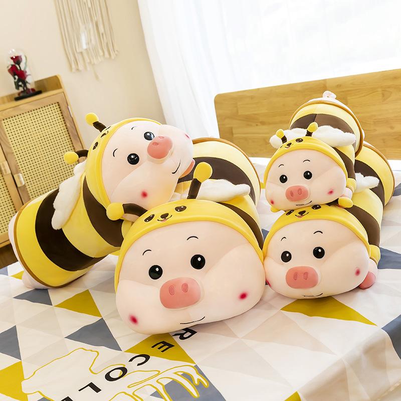 Product Introduction of Gấu Bông Heo Ong ,Heo Bông Cosplay Ong Vàng siêu to size 1m3 [FRESHIP] Thú Bông Đồ Chơi Thú Nhồi Bông Toy Phát Nhạc 3