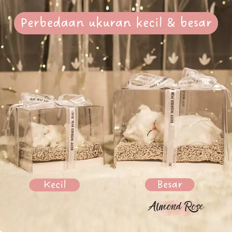 KUCING PUTIH - Boneka Bambu Arang Hadiah Boneka Tidur Hampers Hadiah Anniversarry Hadiah Pacar Set Hadiah Cewek Cowok Set Hadiah Cowok Cewek HADIAH KUCING HADIAH ANJING BONEKA LUCU GEMOY Bubble Dolls Paper 1