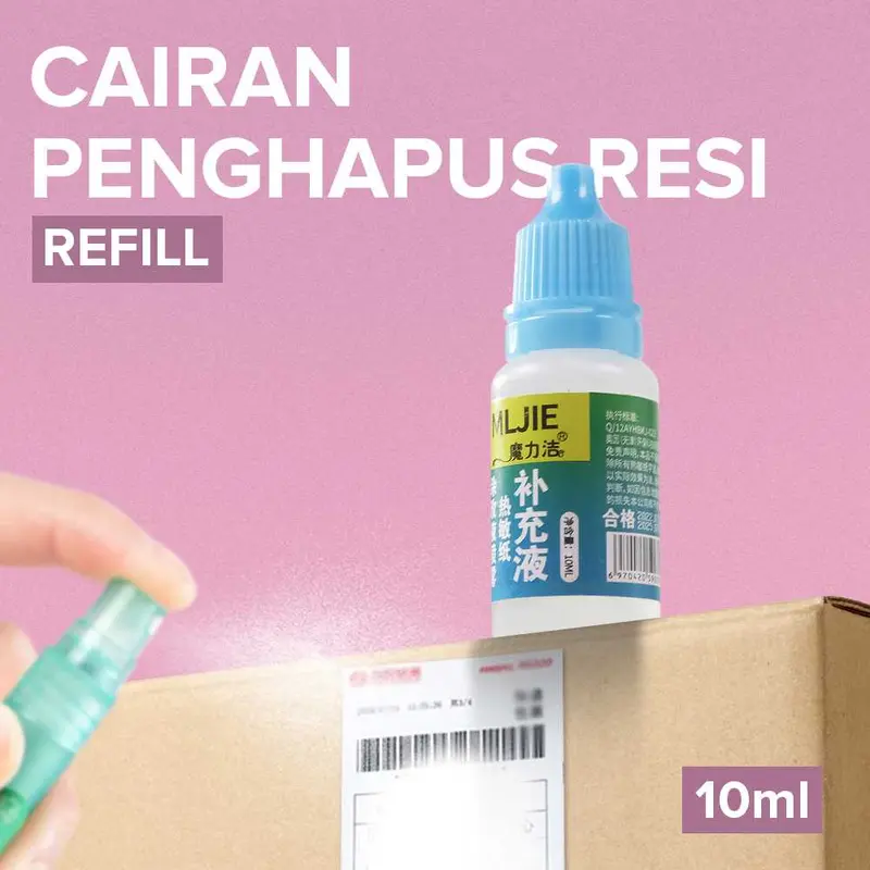 MLJIE Refill Cairan Penghapus Resi Tinta Thermal Paper Correction 10ml - N10 0