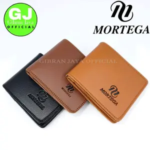 Dompet Pria Kulit Sintetis Mortega ukuran standar
