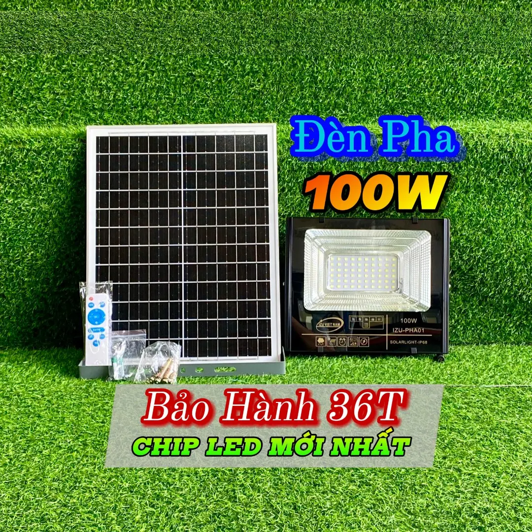 NEW | PHA 100W - NĂNG LƯỢNG MẶT TRỜI - CHIP MỚI BH 36 THÁNG