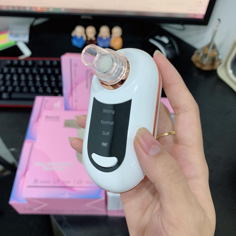 Máy hút mụn đầu đen, mụn cám cầm tay tích điện siêu khỏe