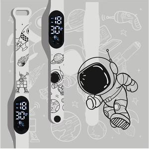 Jam Tangan Pelajar Kanak-kanak, Rekaan Anjing Pacha Dinaik Taraf, Jam Tangan Sukan, Kalis Air, LED Berkilau, Jam Tangan Elektronik Watches jamwanita  murah