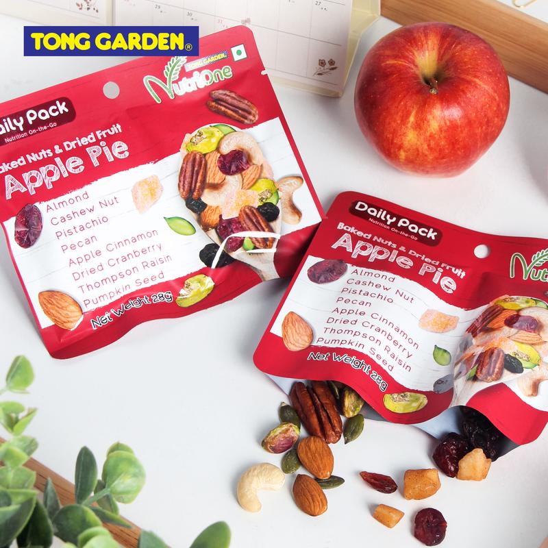 TONG GARDEN HỖN HỢP HẠT VÀ TRÁI CÂY SẤY – BÁNH TÁO 28G 3