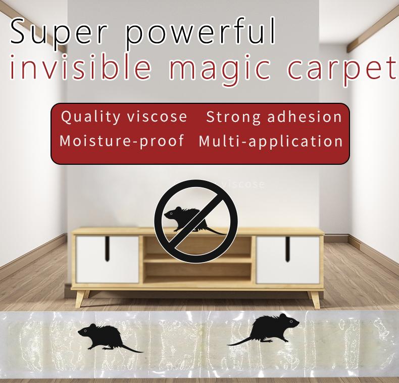 Product Introduction of Bộ Phụ Kiện Nhà Bếp, 5 Miếng, Miếng Dán Theo Dõi Chuột Trong Suốt, Bẫy Chuột Phong Cách Thảm Mê Hoặc, Dụng Cụ Loại Bỏ Chuột 0