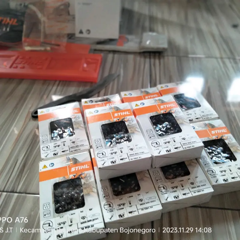 Rantai BELAH 25 in / 42T STIHL Germany's asli 0