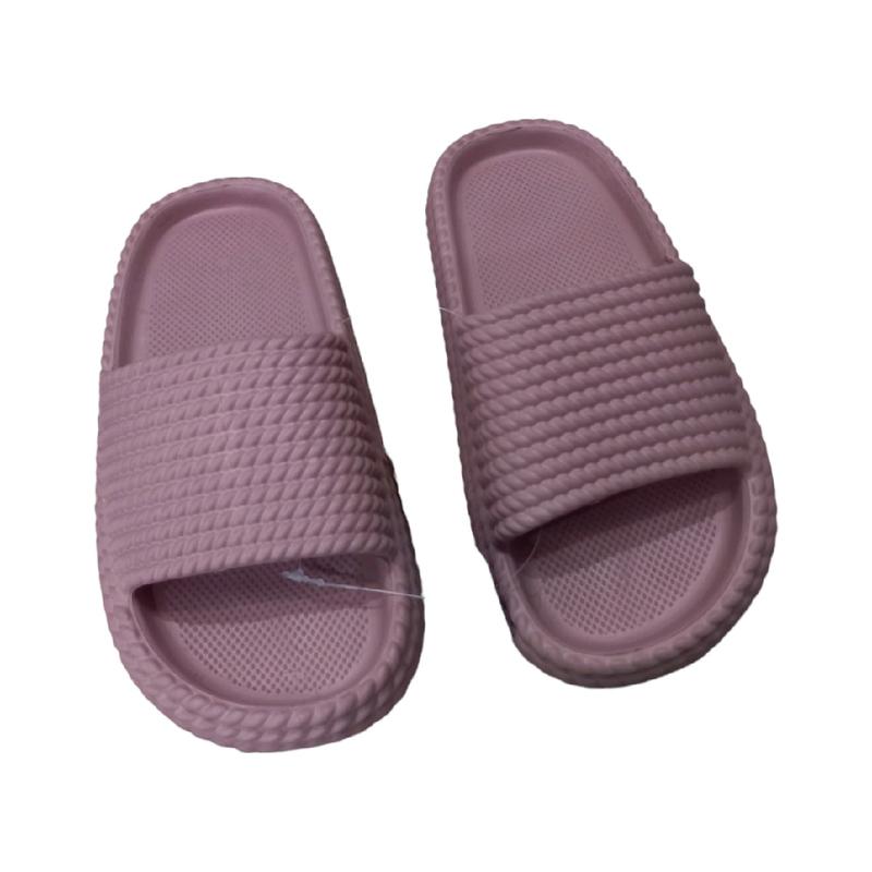 Sandal slop YITAI D005(36-40)SANdal slop wanita/sandal karet wanita/sanda slop karet wanita /sandal casual Putih Pink Hitam Coklat Selop Shoes Sendal Jelly 2