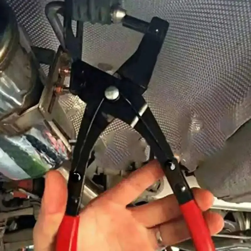 Car Exhaust Rubber Pad Removal Plier, Multipurpose Car Exhaust Rubber Pad Plier, Universal Car Body Repair Tool, Car Repair Manual Tool 8