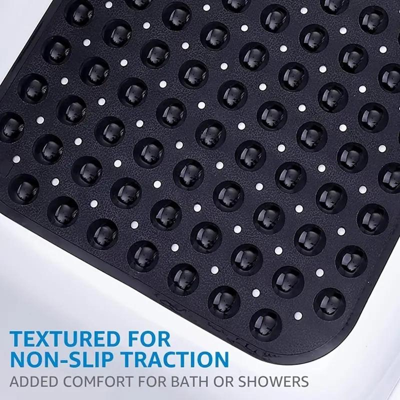 Bathtub & Shower Mat with Suction Cup Design, Non-slip Folding Bath Mat, Bathroom Accessories, Bathroom Gadget, Home Essentials, Best Friend Gifts, Bathroom Accessories, Home Goods 3
